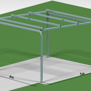 Carport din otel zincat, fara sudura!