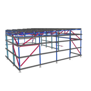 structura zincata 12x20