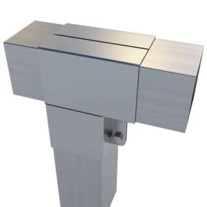 1010-12 Piesă de îmbinare tip T pentru pre-cadru – 10x10cm