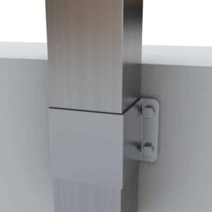 1010-15 Piesă de îmbinare tip Omega – 10x10cm
