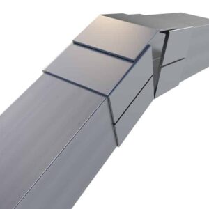 1010-18 Piesă de îmbinare pentru coamă – intermediară – 10x10cm