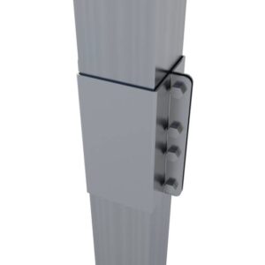 1010-21 Piesă de îmbinare pentru țevi – 10x10cm